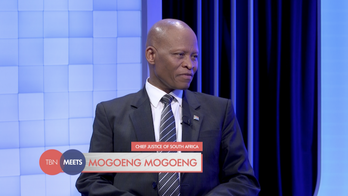 s2e1 TBN MEETS Chief Justice Mogoeng Mogoeng P1